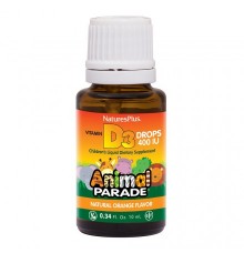 Nature's Plus Animal Parade Vitamin D3 90 μασώμενες ταμπλέτες